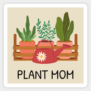 Pot Plant Mom Sticker